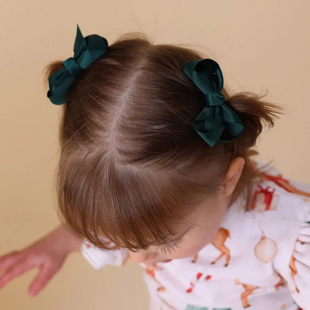Snuggle Hunny Kids Snuggle Hunny Pine Piggy Tail Hair Clips - Pair
