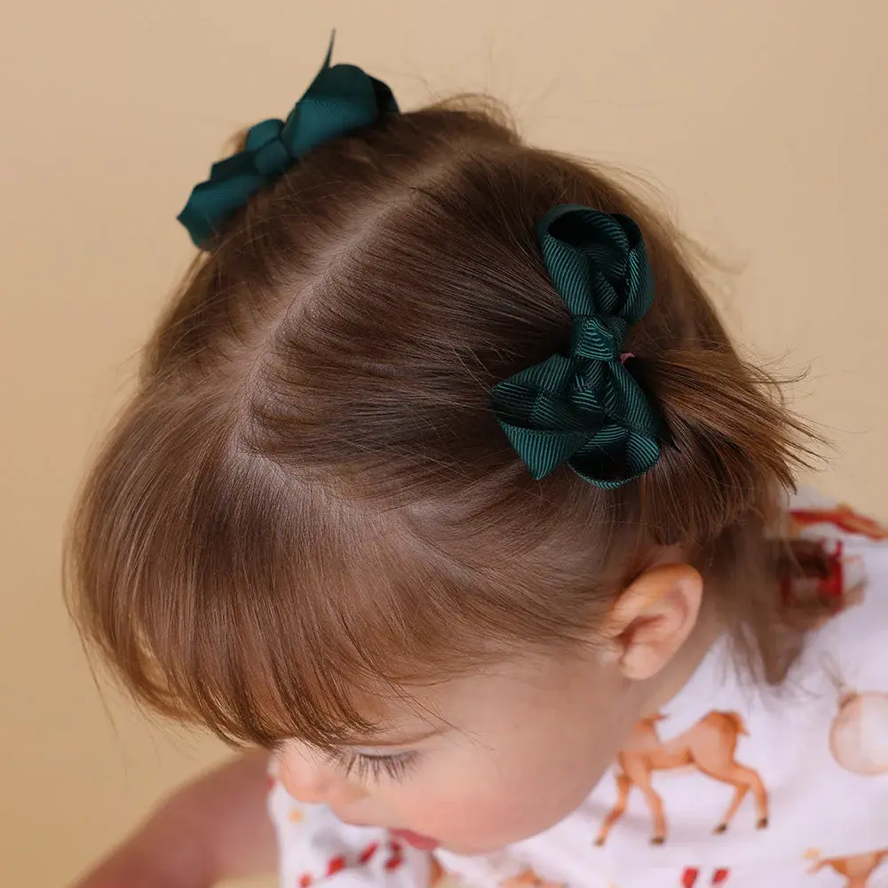 Snuggle Hunny Kids Snuggle Hunny Pine Piggy Tail Hair Clips - Pair
