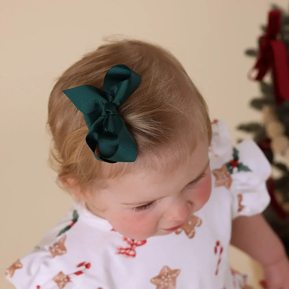Snuggle Hunny Kids Snuggle Hunny Pine Bow Hair Clip