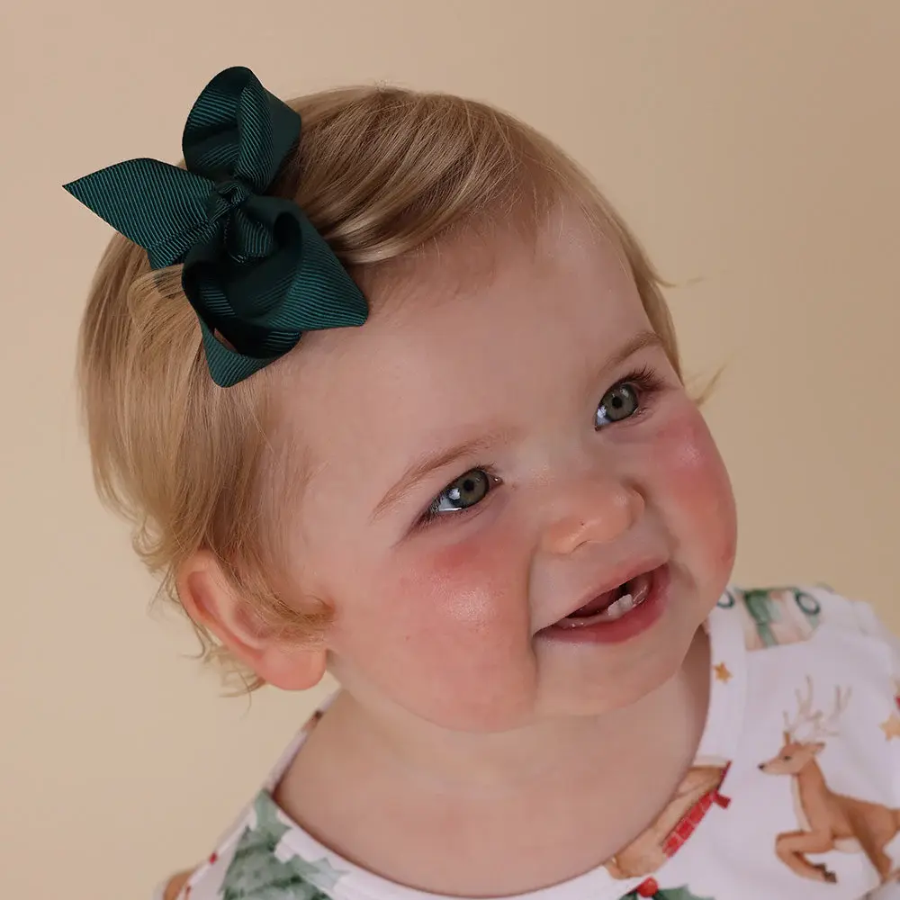 Snuggle Hunny Kids Snuggle Hunny Pine Bow Hair Clip