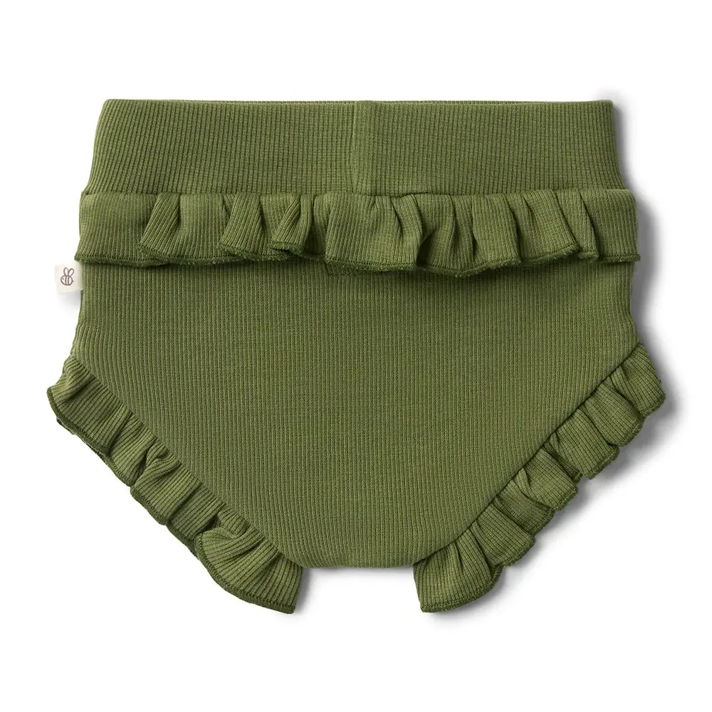 Snuggle Hunny Kids Snuggle Hunny Olive Organic Bloomers