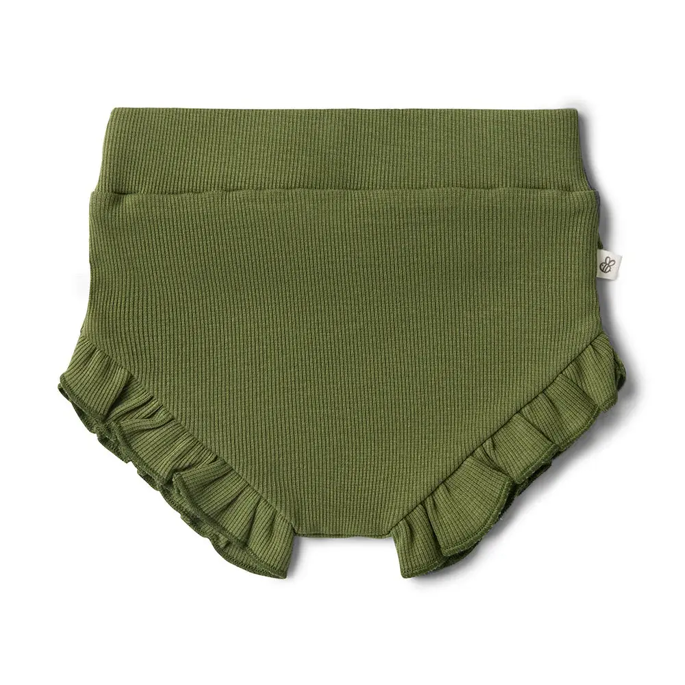 Snuggle Hunny Kids Snuggle Hunny Olive Organic Bloomers