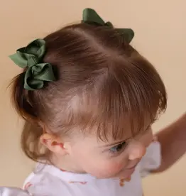 Snuggle Hunny Kids Snuggle Hunny Olive Piggy Tail Hair Clips - Pair