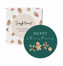 Snuggle Hunny Kids Snuggle Hunny Gingerbread Reversible Single Milestone Card