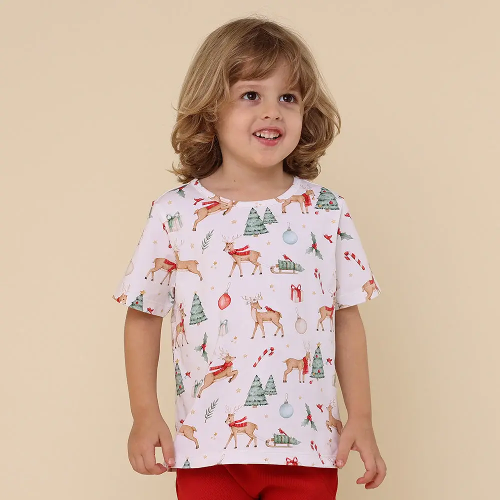 Snuggle Hunny Kids Snuggle Hunny Prancer & Friends Organic T-Shirt