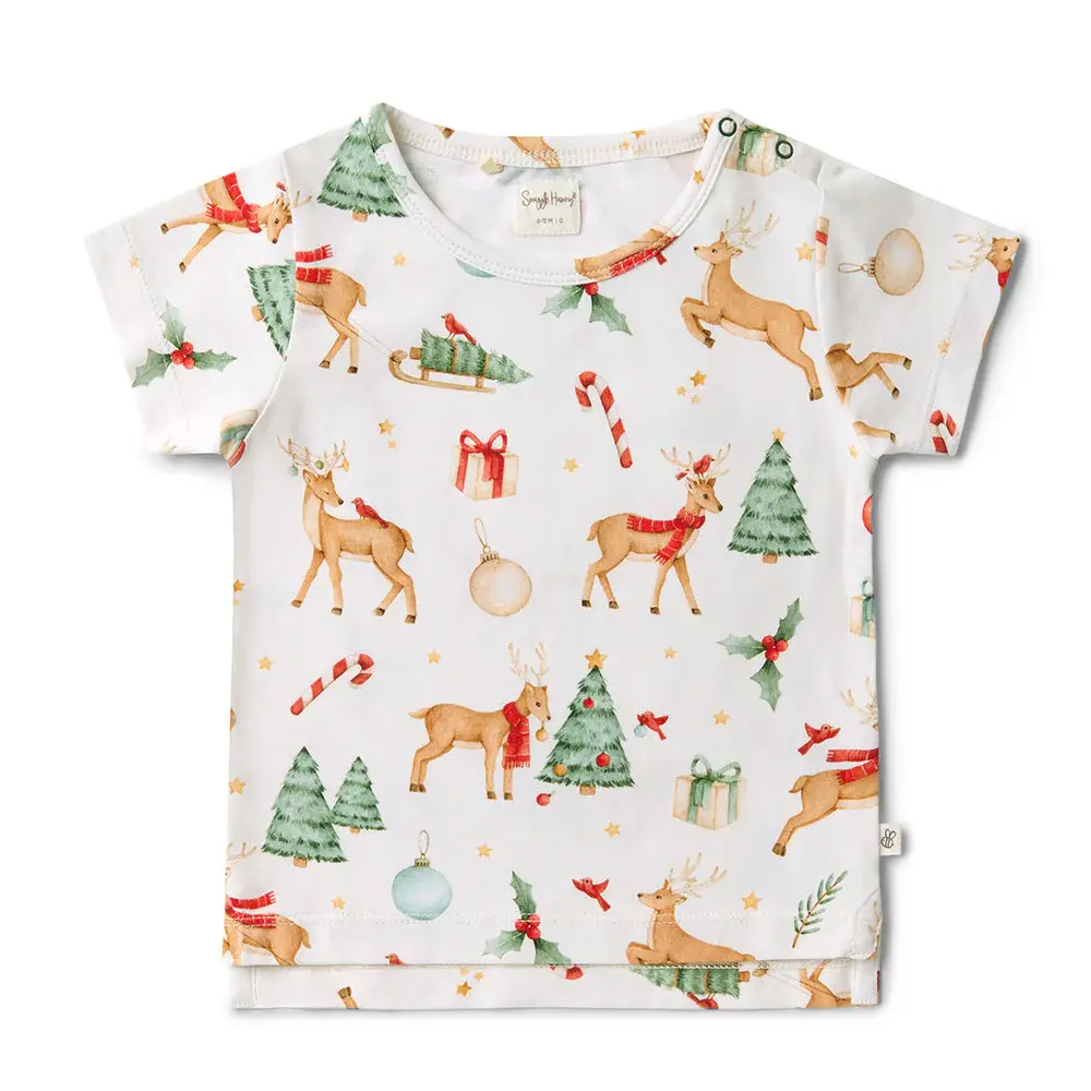 Snuggle Hunny Kids Snuggle Hunny Prancer & Friends Organic T-Shirt