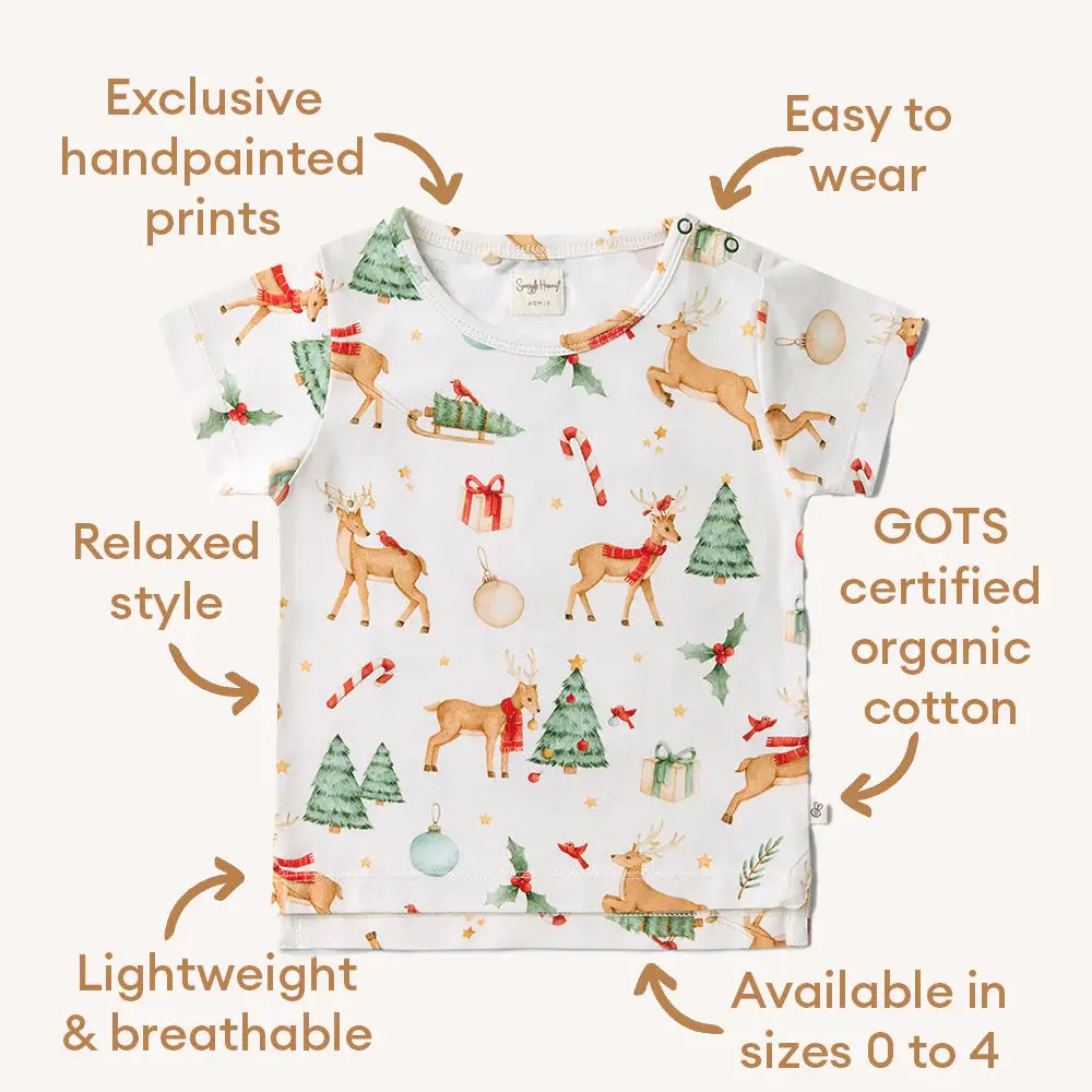 Snuggle Hunny Kids Snuggle Hunny Prancer & Friends Organic T-Shirt