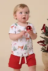Snuggle Hunny Kids Snuggle Hunny Prancer & Friends Organic T-Shirt