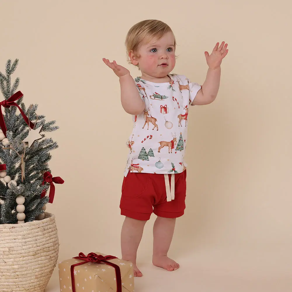 Snuggle Hunny Kids Snuggle Hunny Prancer & Friends Organic T-Shirt