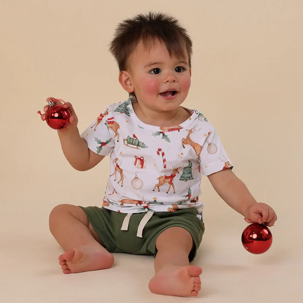 Snuggle Hunny Kids Snuggle Hunny Prancer & Friends Organic T-Shirt