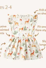Snuggle Hunny Kids Snuggle Hunny Prancer & Friends Short Sleeve Organic Dress