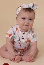 Snuggle Hunny Kids Snuggle Hunny Prancer & Friends Short Sleeve Organic Bodysuit