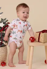 Snuggle Hunny Kids Snuggle Hunny Prancer & Friends Short Sleeve Organic Bodysuit