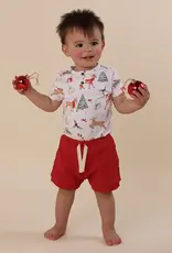 Snuggle Hunny Kids Snuggle Hunny Prancer & Friends Short Sleeve Organic Bodysuit
