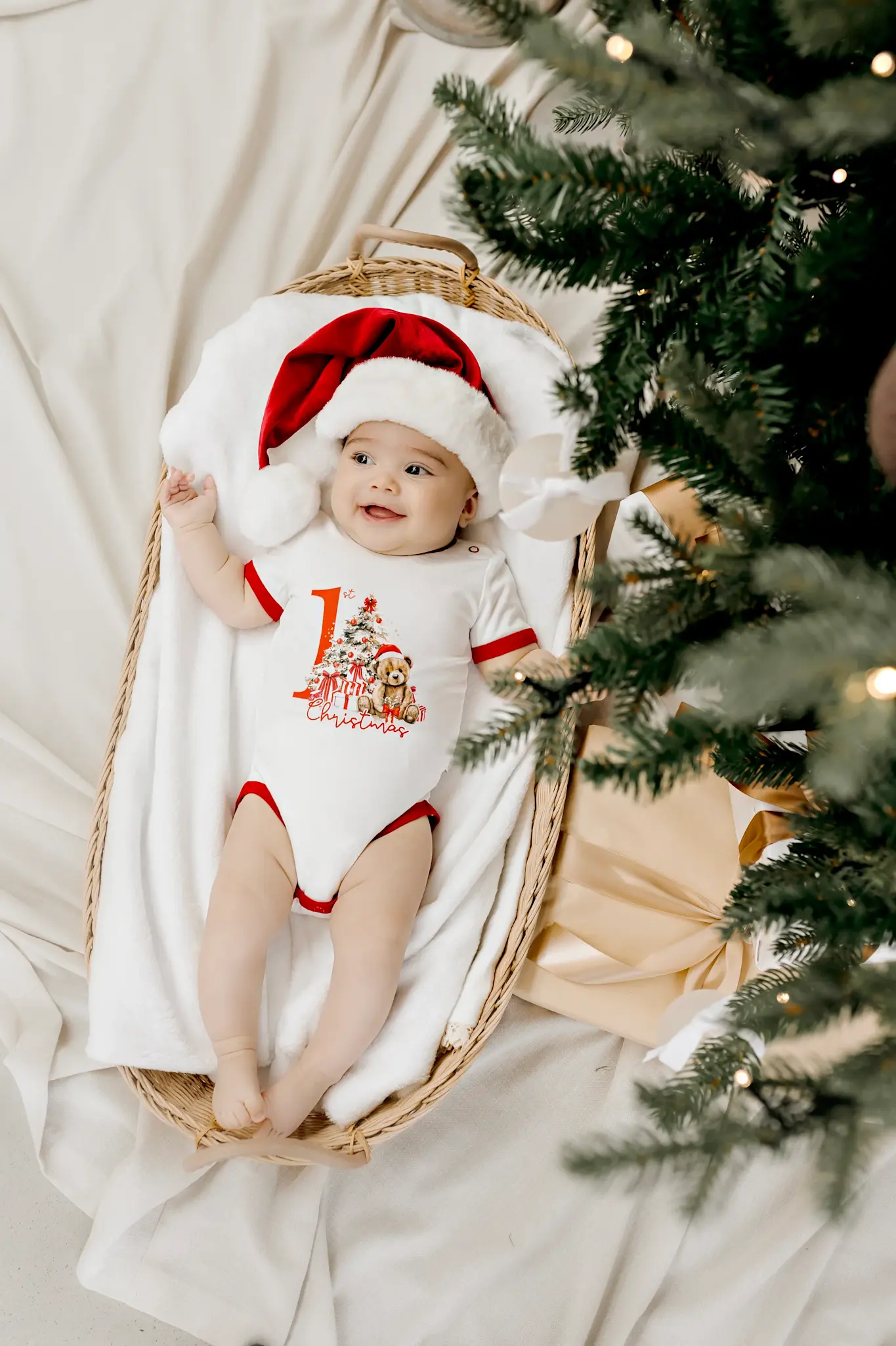 Confetti Kidz Confetti Kidz My First Christmas - Bamboo Bodysuit