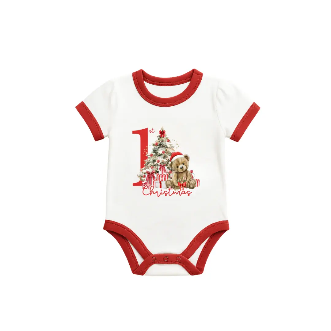 Confetti Kidz Confetti Kidz My First Christmas - Bamboo Bodysuit