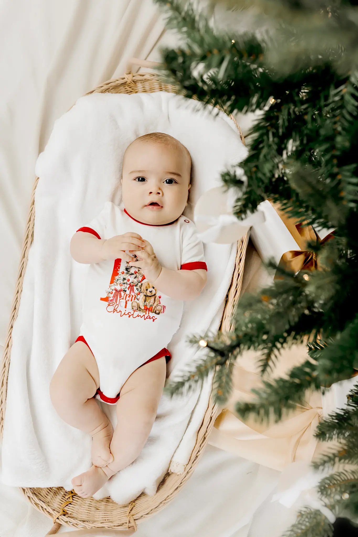 Confetti Kidz Confetti Kidz My First Christmas - Bamboo Bodysuit