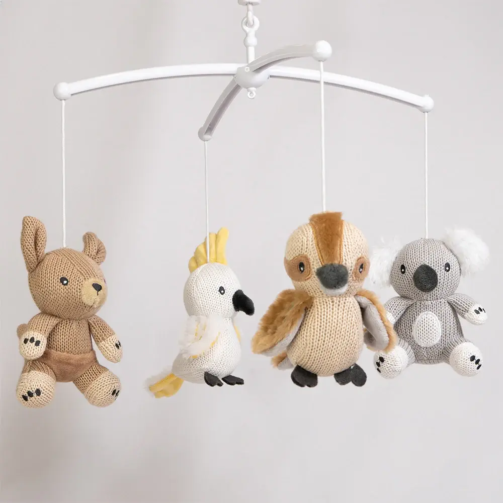 Living Textiles Living Textiles Musical Mobile Set - Australiana