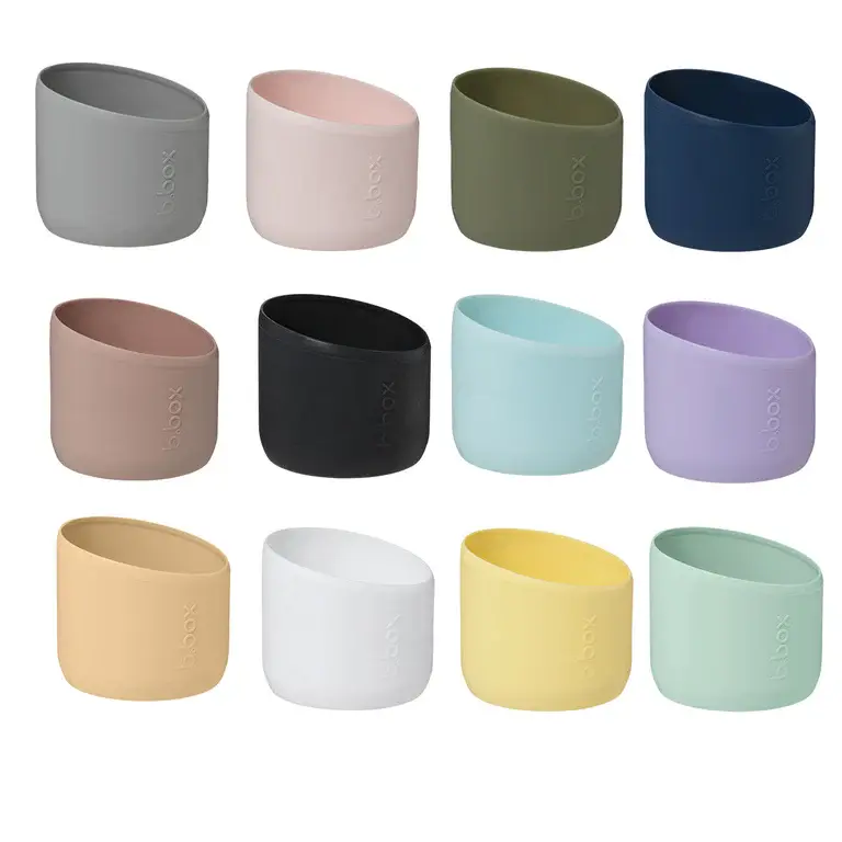 B.Box b.box 1L Insulated Flip Top Drink Bottle Bumper - Lagoon