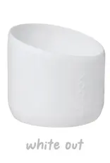 B.Box b.box 1L Insulated Flip Top Drink Bottle Bumper - White Out