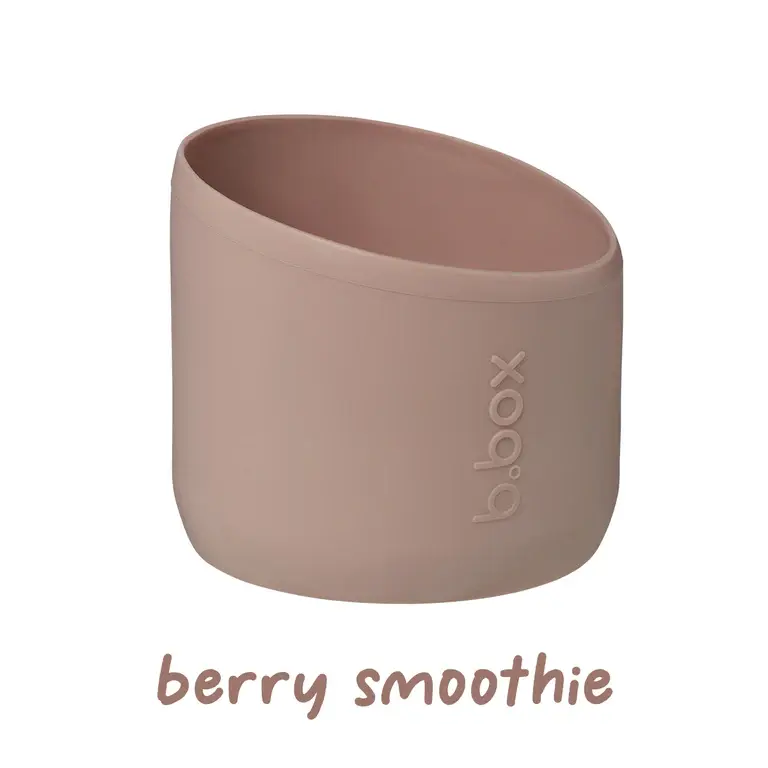 B.Box b.box 1L Insulated Flip Top Drink Bottle Bumper - Berry Smoothie
