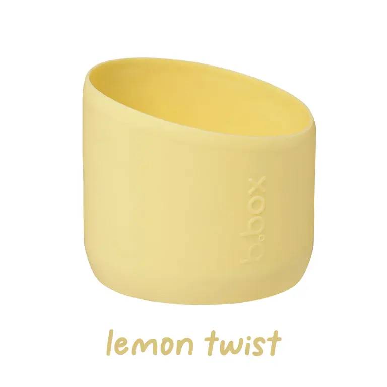 B.Box b.box 1L Insulated Flip Top Drink Bottle Bumper - Lemon Twist