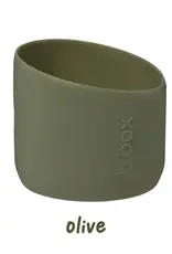 B.Box b.box 1L Insulated Flip Top Drink Bottle Bumper - Olive