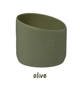 B.Box b.box 1L Insulated Flip Top Drink Bottle Bumper - Olive