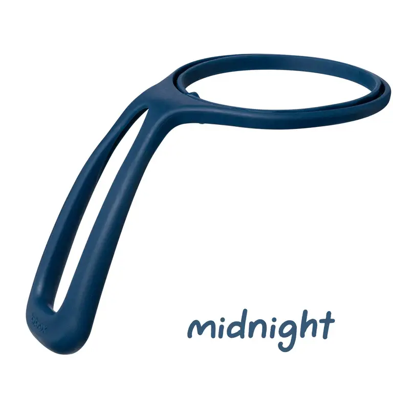 B.Box b.box 1L Insulated Flip Top Drink Bottle Handle - Midnight