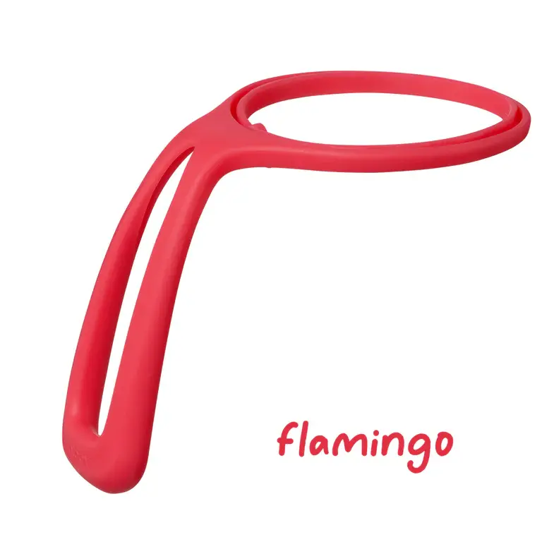 B.Box b.box 1L Insulated Flip Top Drink Bottle Handle - Flamingo