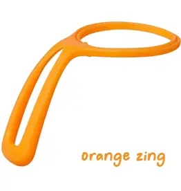 B.Box b.box 1L Insulated Flip Top Drink Bottle Handle - Orange Zing