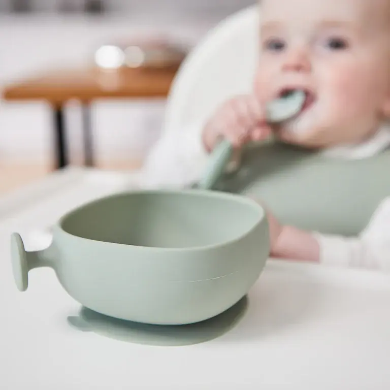 B.Box b.box Silicone Bowl + Lid 6m+