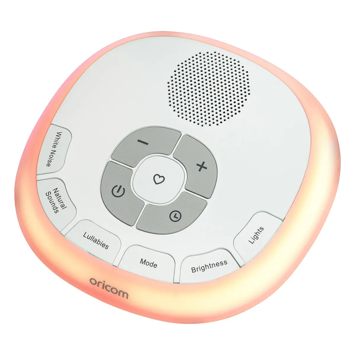 Oricom Oricom Sound Soother with Night Light with Heartbeat Sound Sensor