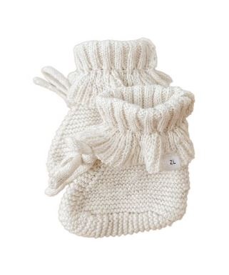 Ziggy Lou Ziggy Lou Booties Coconut Frill - 3-6M