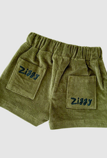 Ziggy Lou Ziggy Lou Cord Shorts Evergreen