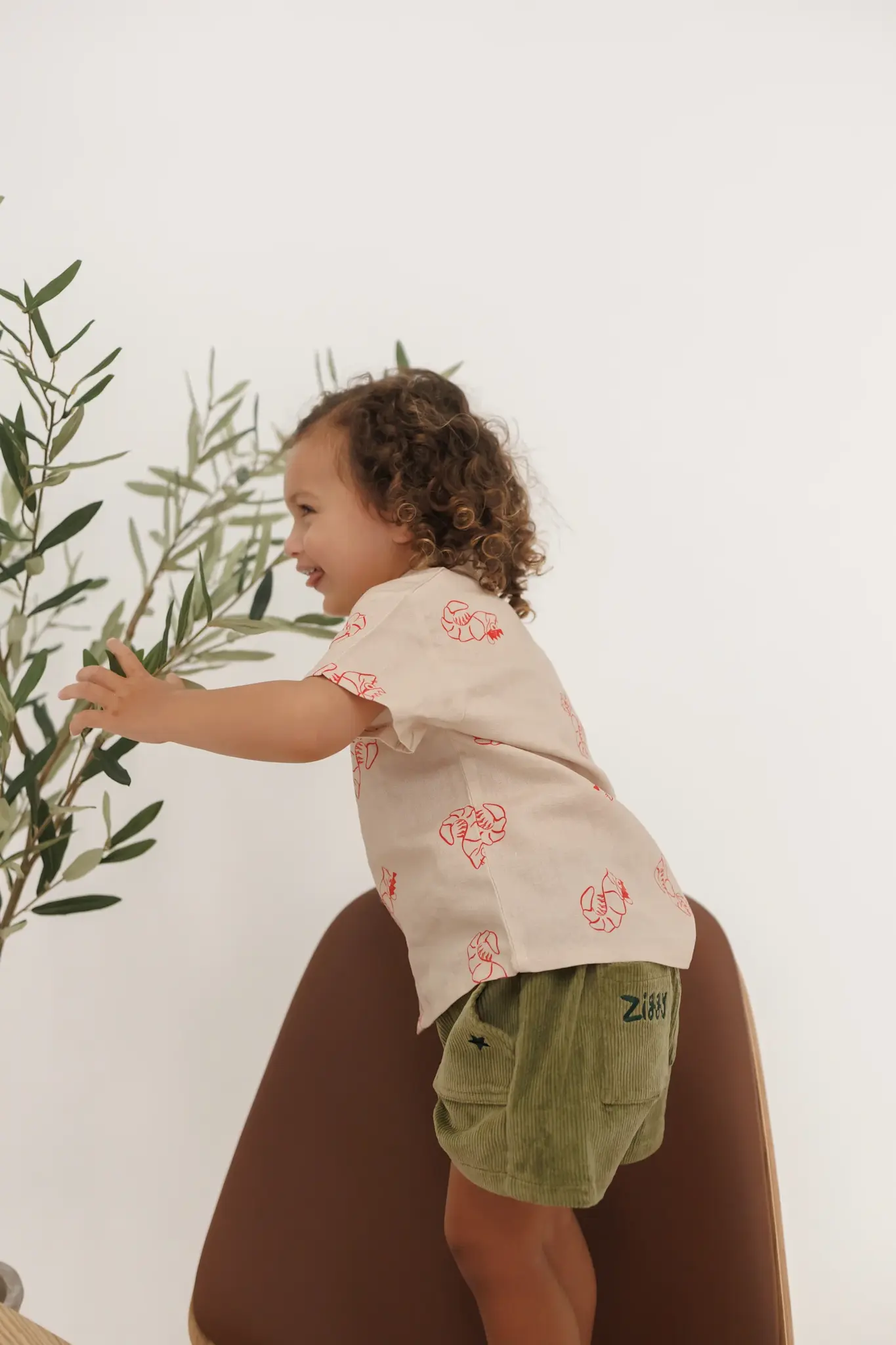 Ziggy Lou Ziggy Lou Cord Shorts Evergreen