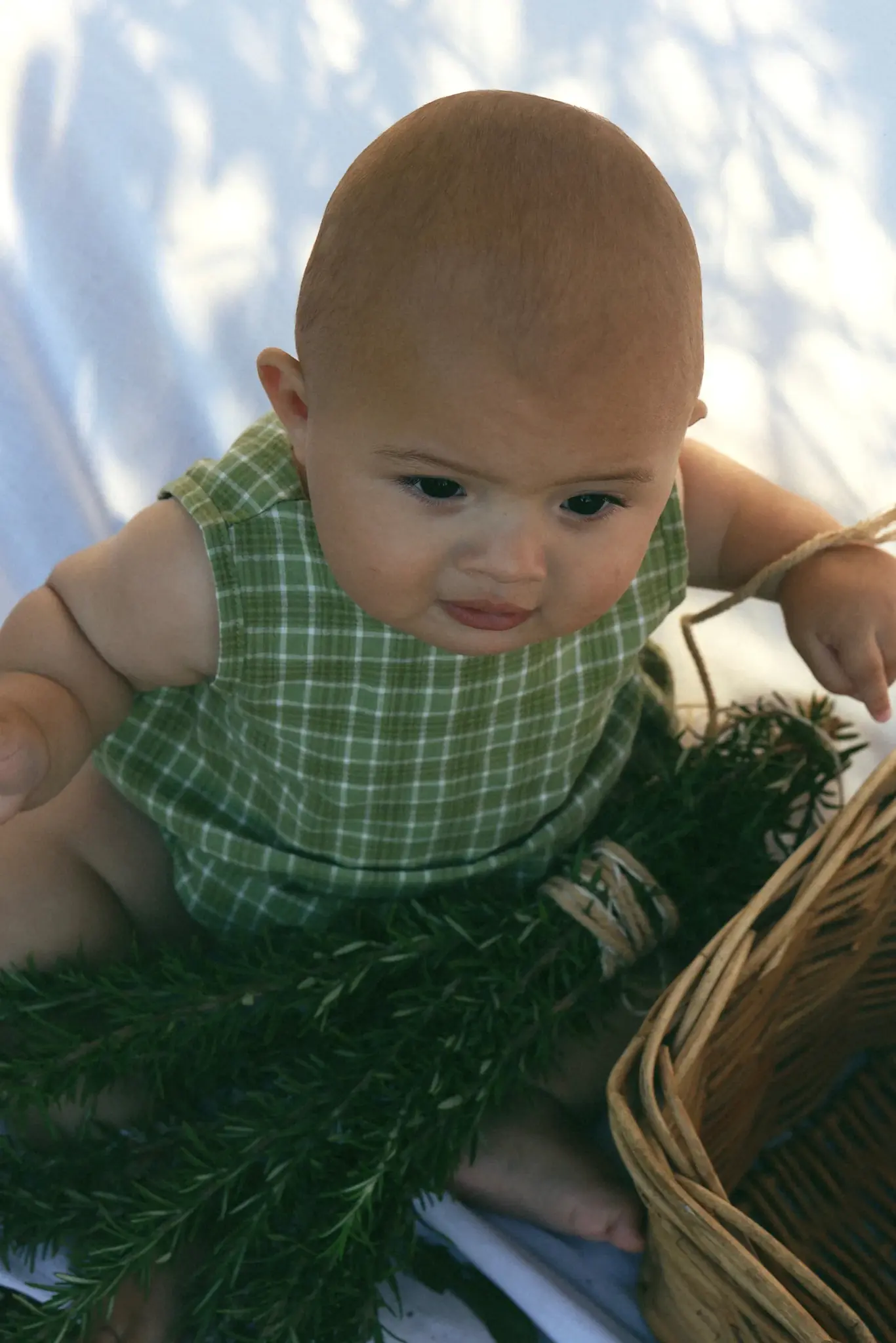 Ziggy Lou Ziggy Lou Bobbie Romper Thyme