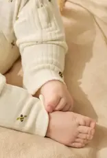 Wilson & Frenchie Wilson and Frenchy Bee Mine Organic Zipsuit with Feet