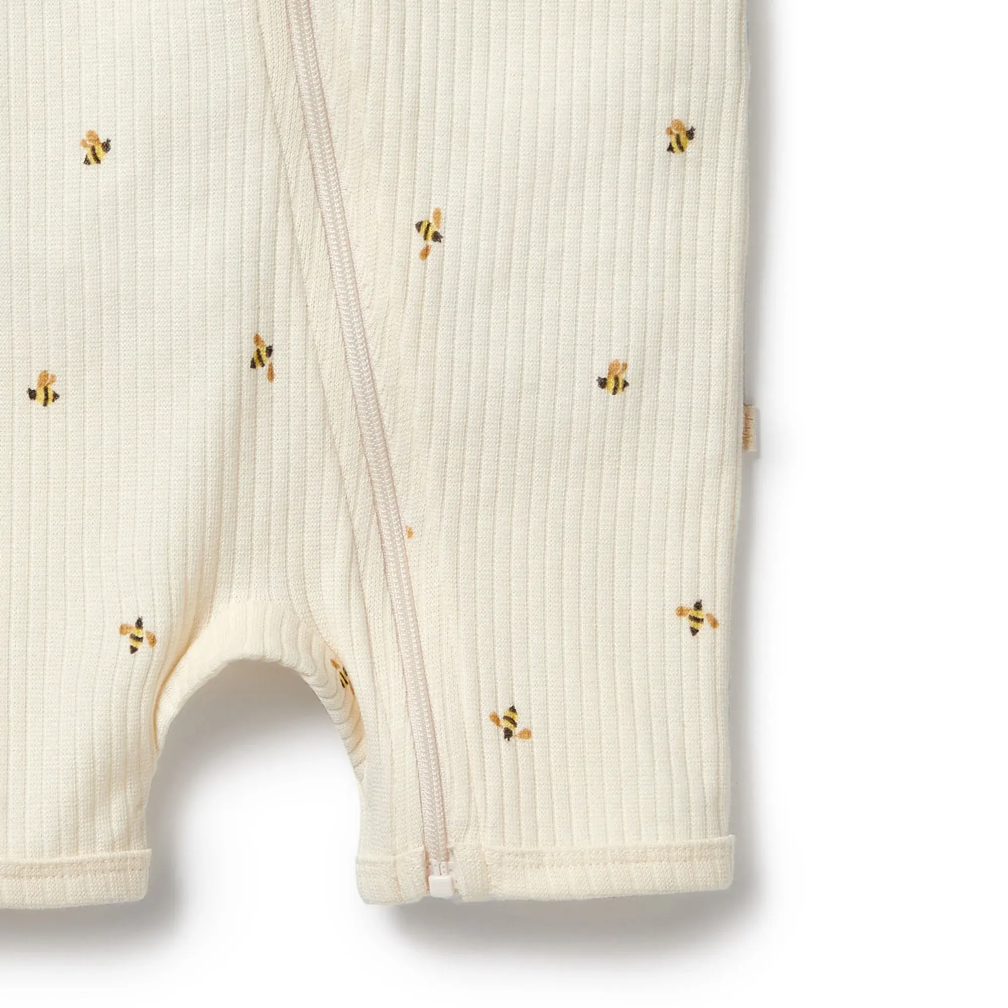 Wilson & Frenchy Wilson and Frenchy Bee Mine Organic Boyleg Zipsuit