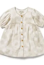 Wilson & Frenchie Wilson and Frenchy Daisy Bloom Organic Button Dress