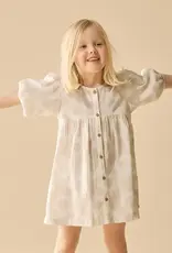 Wilson & Frenchie Wilson and Frenchy Daisy Bloom Organic Button Dress