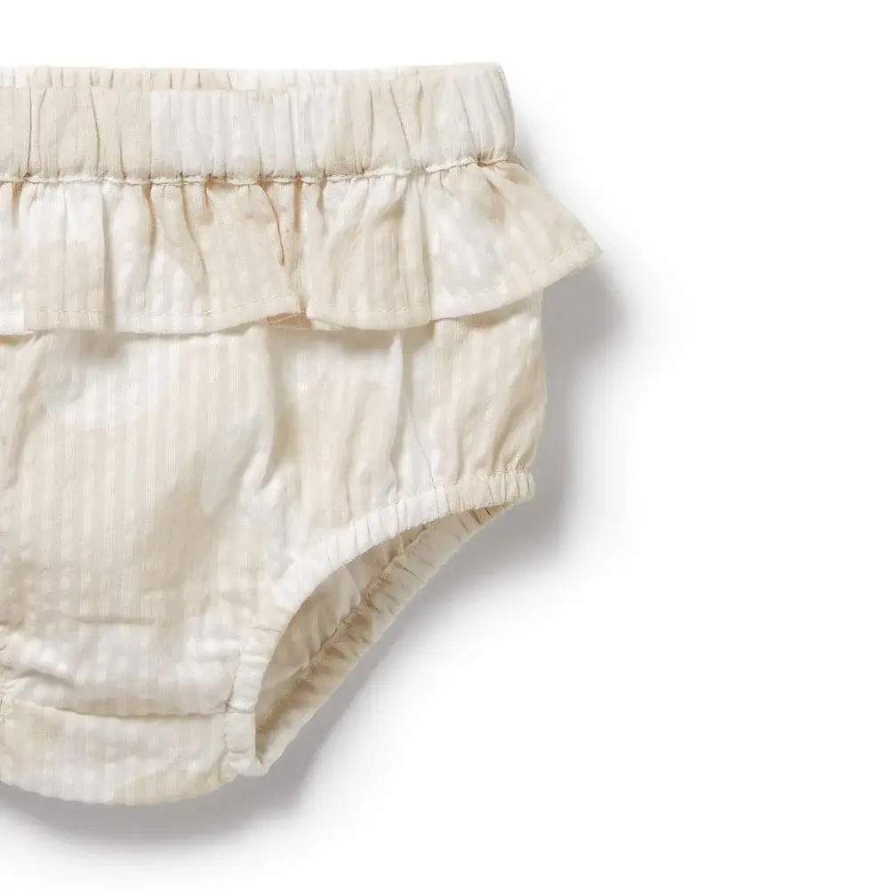 Wilson & Frenchie Wilson and Frenchy Daisy Bloom Organic Ruffle Set