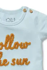 Wilson & Frenchie Wilson and Frenchy Follow the Sun Organic Tee