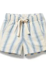 Wilson & Frenchie Wilson and Frenchy Deep Blue Stripe Organic Short