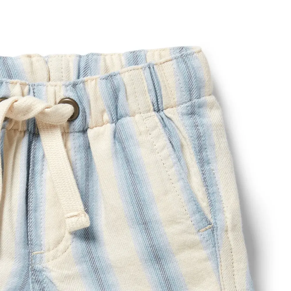 Wilson & Frenchy Wilson and Frenchy Deep Blue Stripe Organic Short