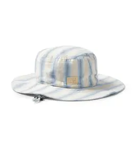 Wilson & Frenchie Wilson and Frenchy Deep Blue Stripe Organic Sun Hat