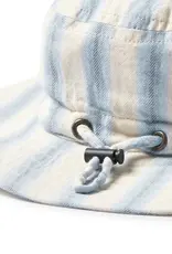 Wilson & Frenchie Wilson and Frenchy Deep Blue Stripe Organic Sun Hat