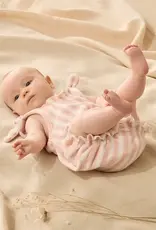 Wilson & Frenchie Wilson and Frenchy Strawberry Wave Organic Terry Tie Playsuit