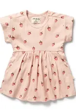 Wilson & Frenchie Wilson and Frenchy Strawberry Kisses Organic Dress