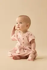 Wilson & Frenchie Wilson and Frenchy Strawberry Kisses Organic Dress